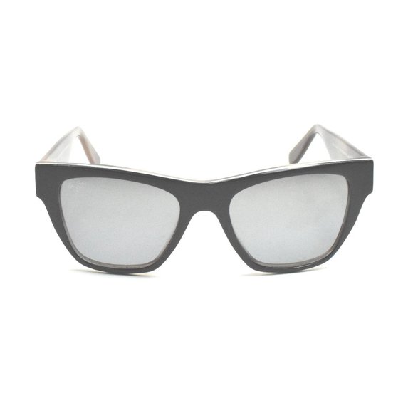 Maui Jim  Ekolu Mj 867-02B Black and Tan / Dual Mirror Silver to Black